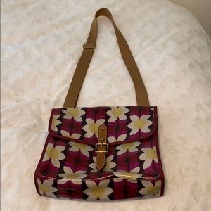 Fossil Floral Print Purse